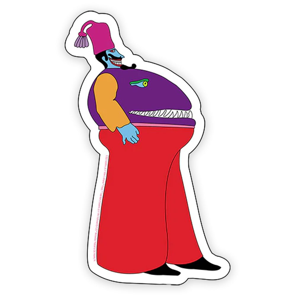 THE BEATLES ビートルズ (結成 65周年 ) - Yellow Submarine Tassel Hat Man / ステッカー - PGS